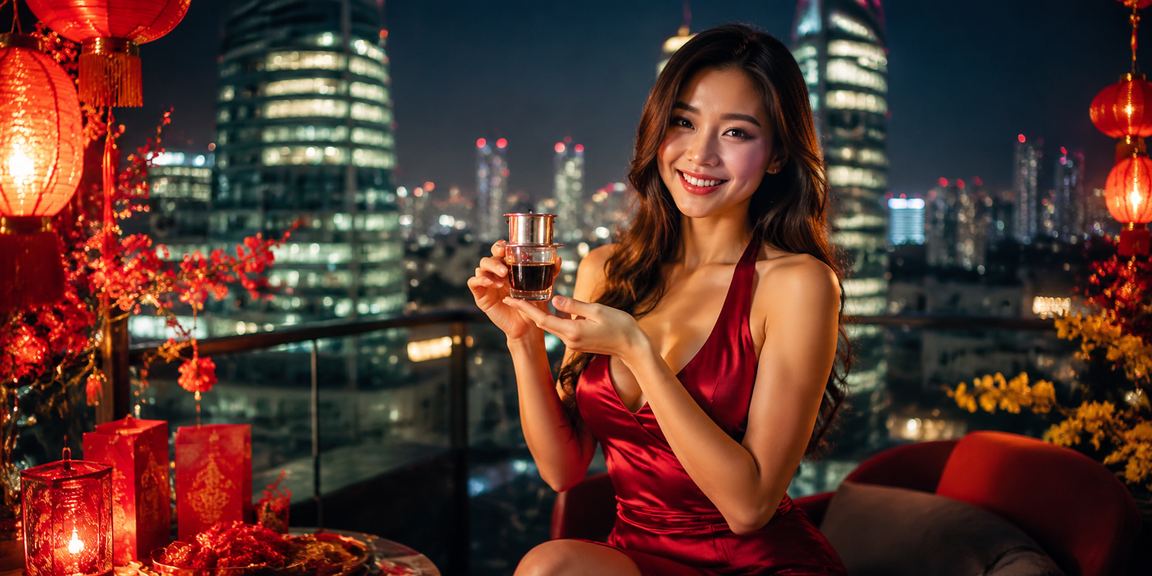 Người dùng Hà Nội nhận thưởng phong bì đỏ và theo dõi kèo bóng đá bên cà phê